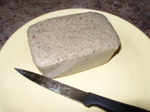 block of scrapple